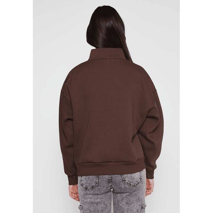 Polerón New York Mujer Café Familyshop 3