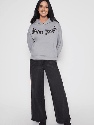 Polerón Alas Mujer Gris Familyshop