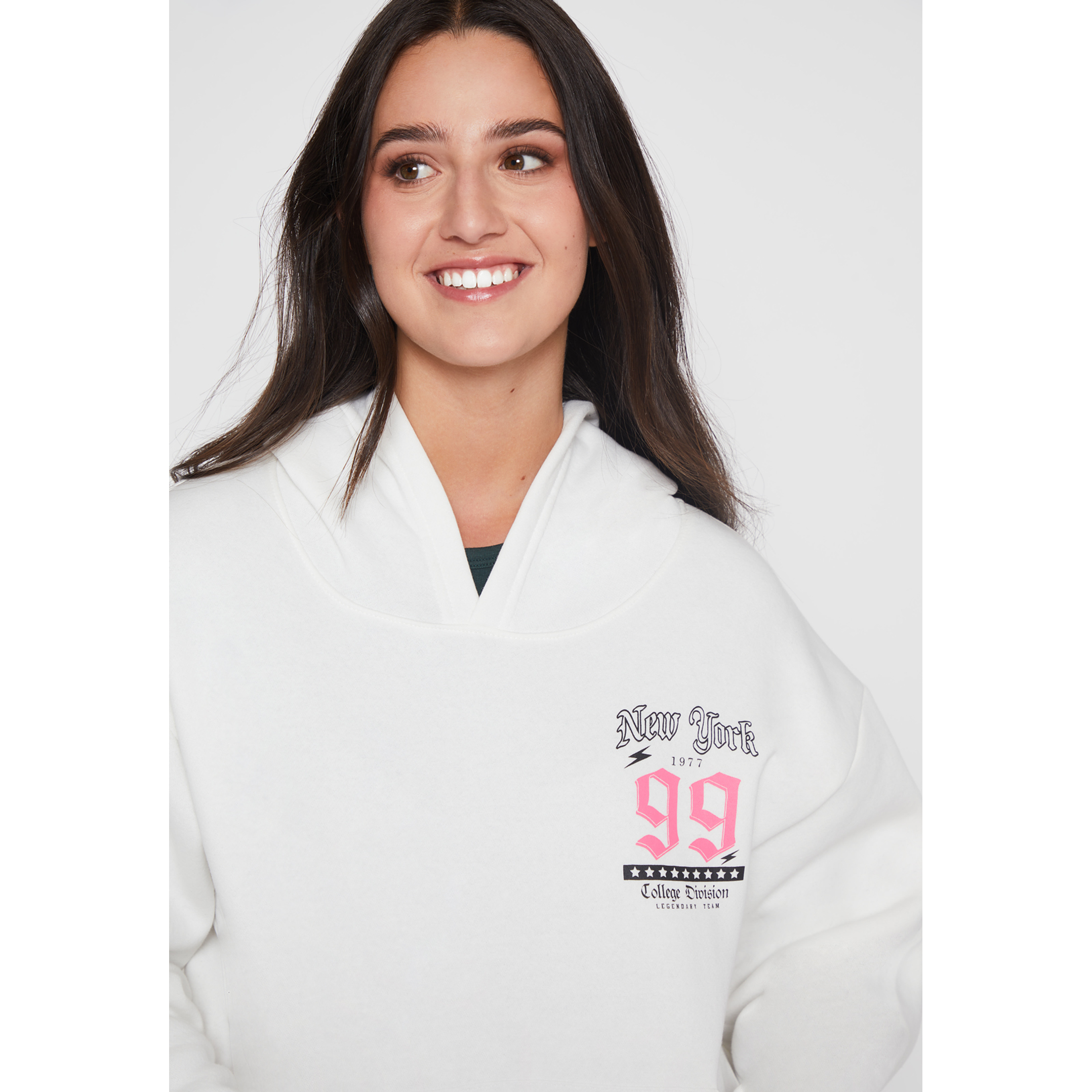 Polerón New York 99 Mujer Crudo Familyshop 4