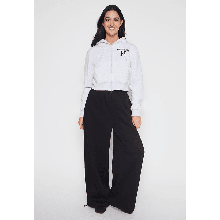Pantalón Buzo Baggy Mujer Negro Familyshop 2