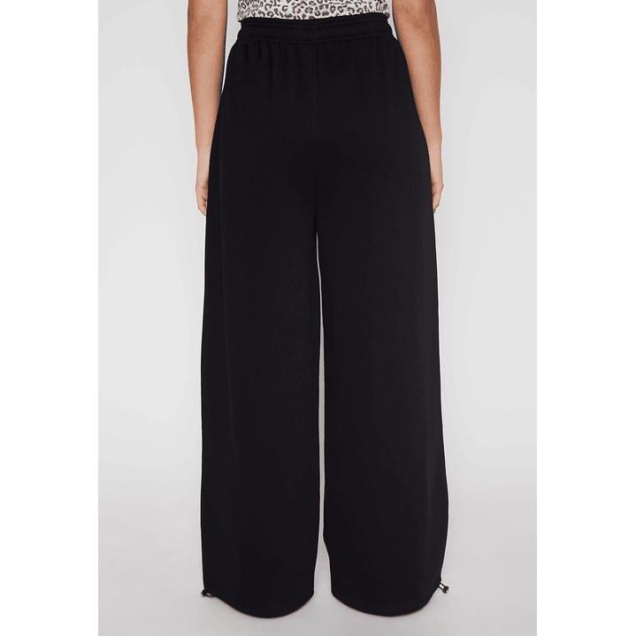 Pantalón Buzo Baggy Mujer Negro Familyshop 3