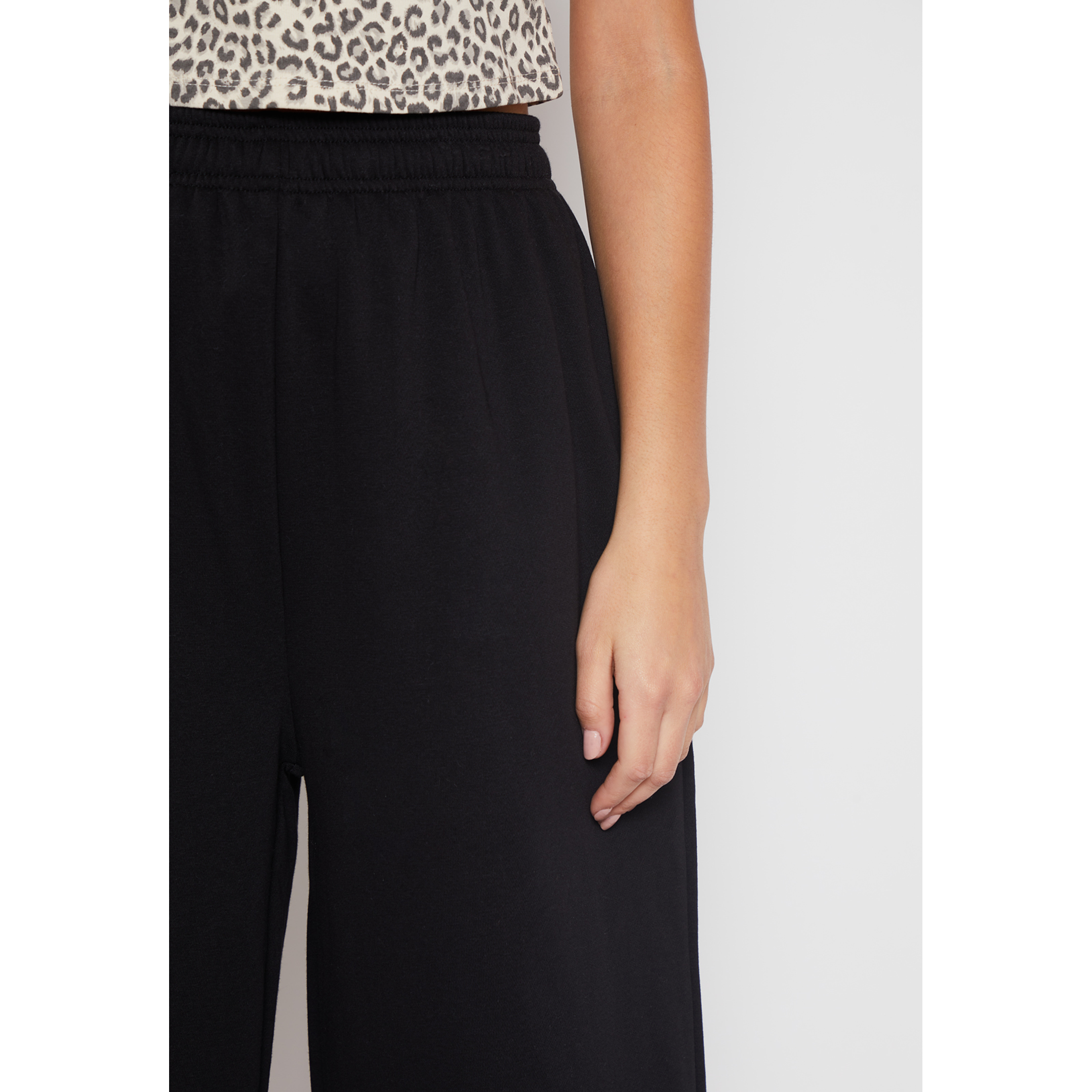 Pantalón Buzo Baggy Mujer Negro Familyshop 4