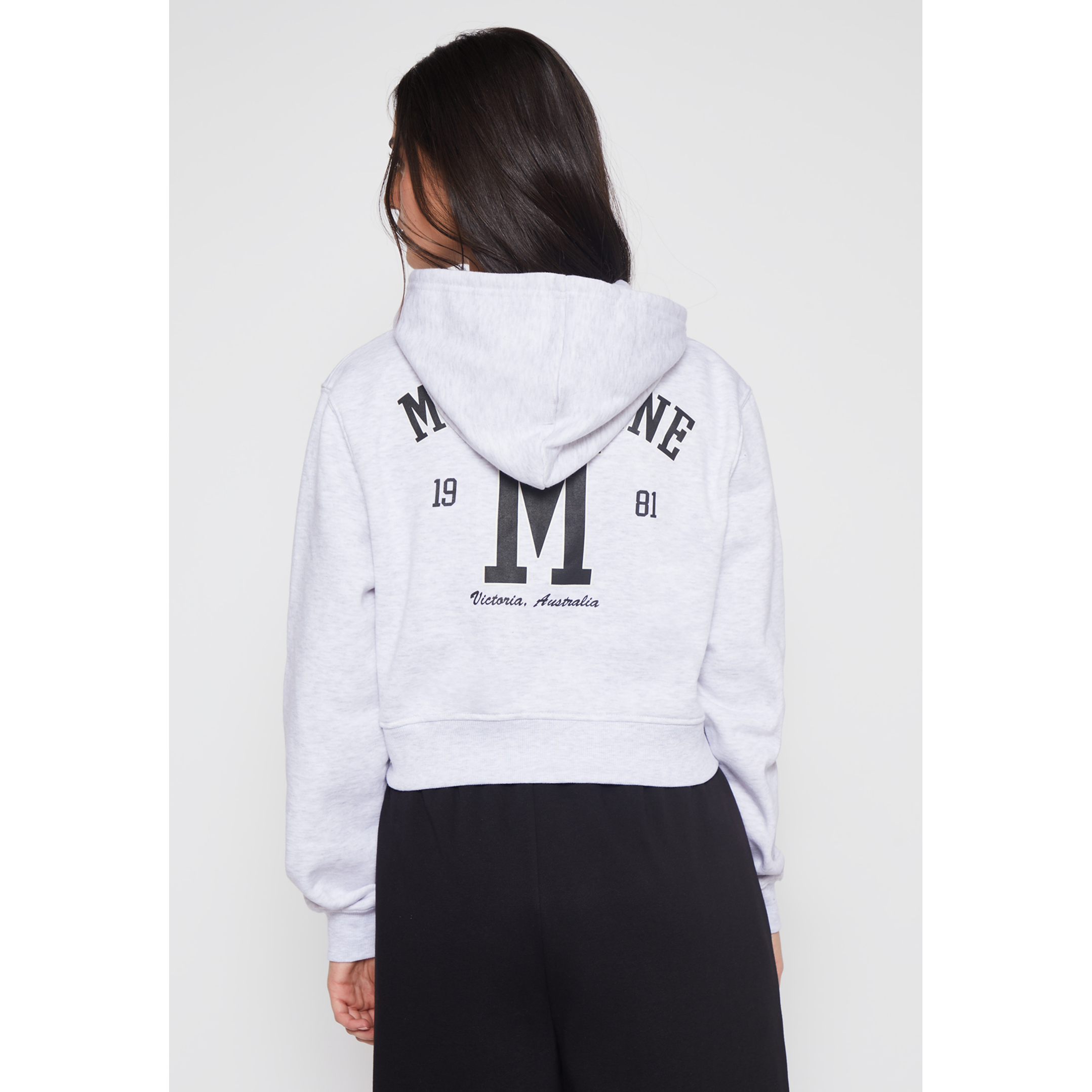 Polerón Letras Mujer Gris Familyshop 3