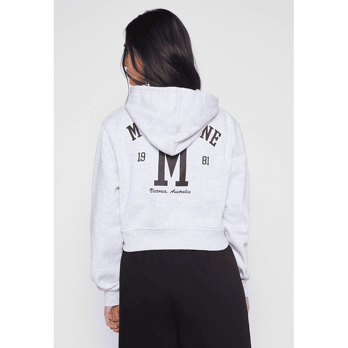 Polerón Letras Mujer Gris Familyshop 3