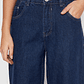 Jeans Wide Leg Raw Mujer Azul Familyshop - Miniatura 3