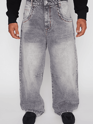 Jeans Super Baggy Hombre Gris Familyshop