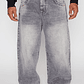 Jeans Super Baggy Hombre Gris Familyshop - Miniatura 1