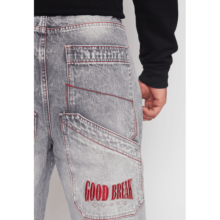 Jeans Super Baggy Hombre Gris Familyshop 4