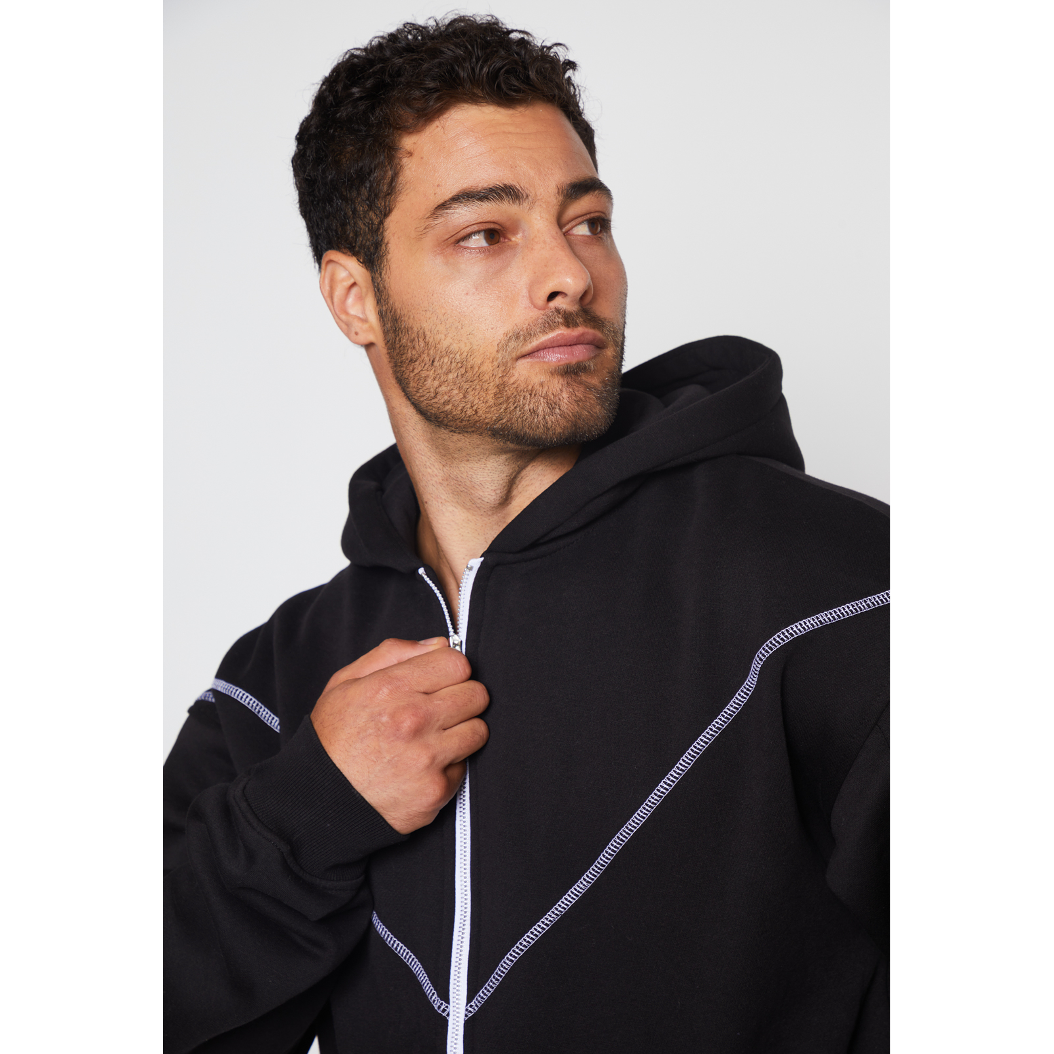 Polerón Boxy Death Hombre Negro Familyshop 4