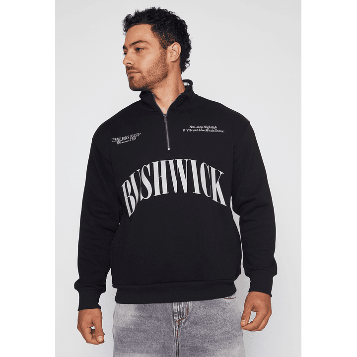 Polerón Gothic Hombre Negro Familyshop 1