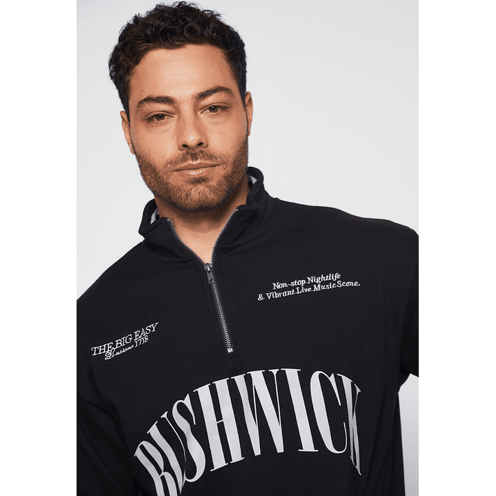 Polerón Gothic Hombre Negro Familyshop 3