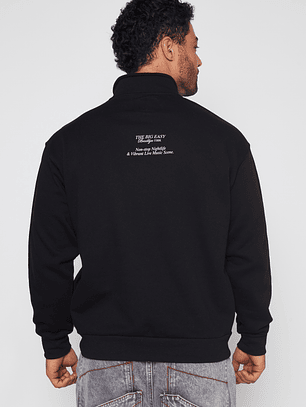 Polerón Gothic Hombre Negro Familyshop