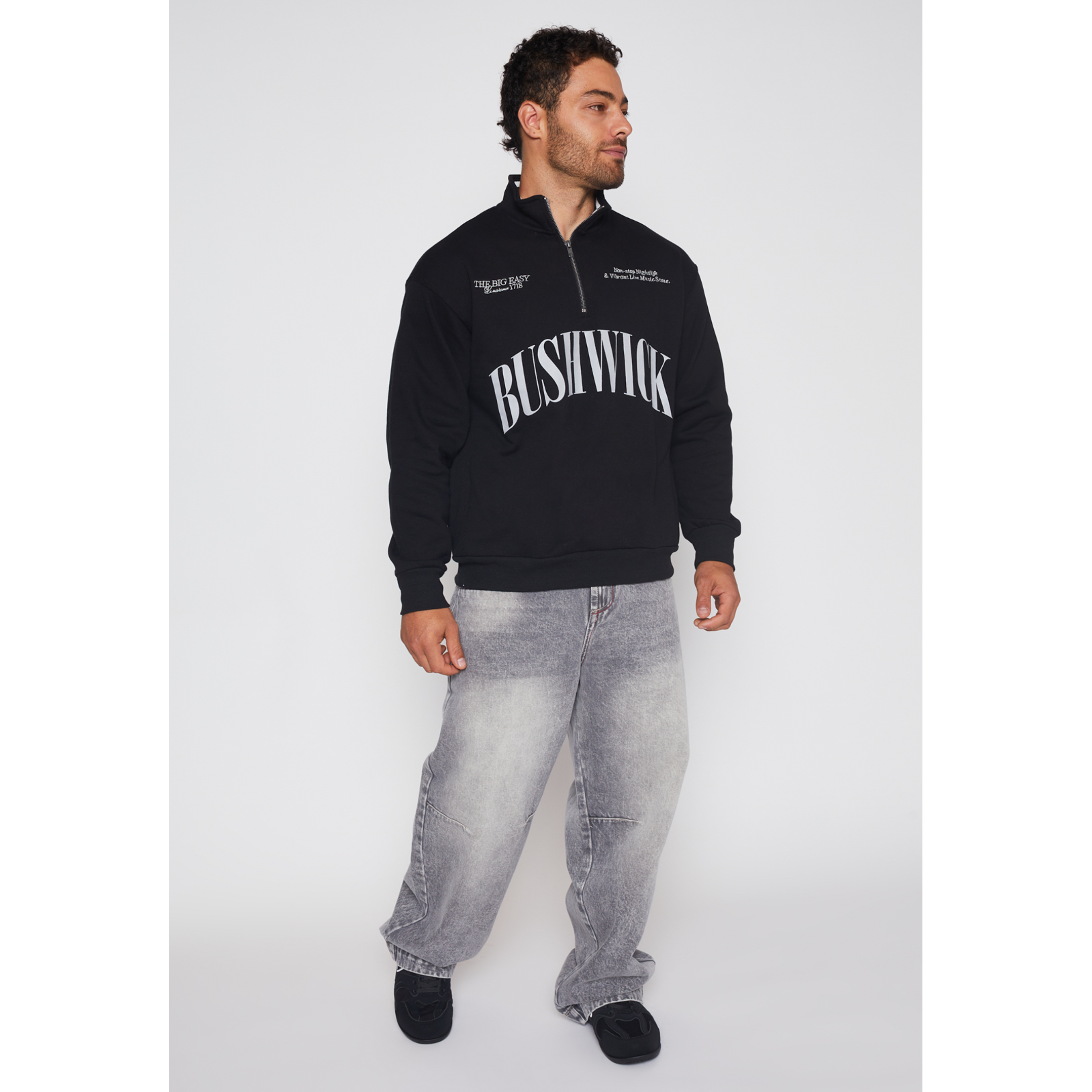 Polerón Gothic Hombre Negro Familyshop 2