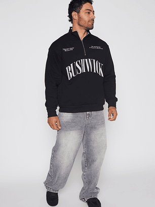 Polerón Gothic Hombre Negro Familyshop