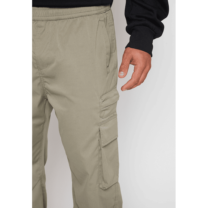Pantalón Cargo Ajustable Hombre Verde Familyshop 3
