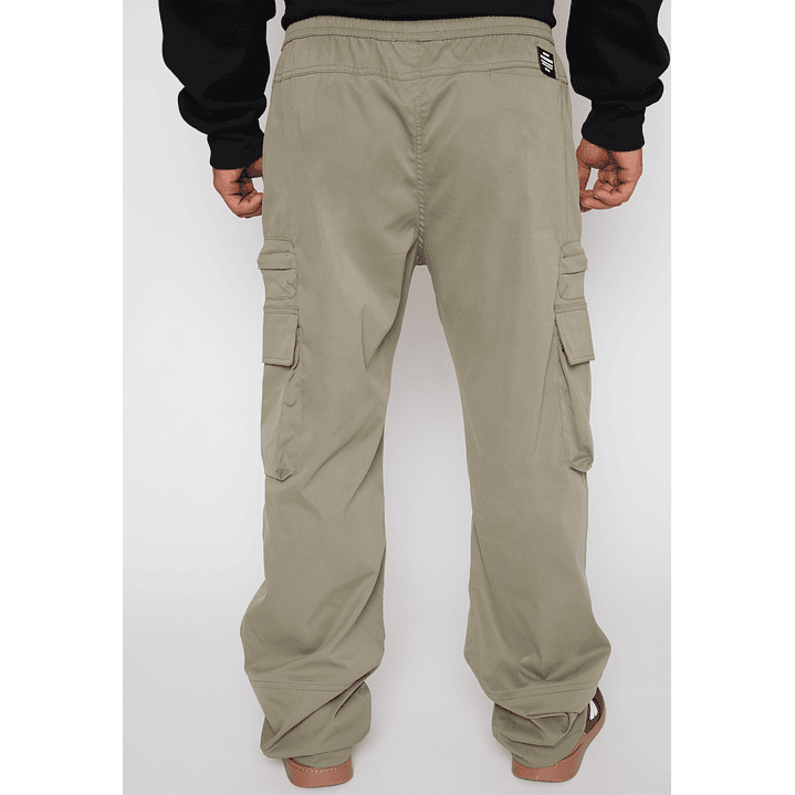 Pantalón Cargo Ajustable Hombre Verde Familyshop 4