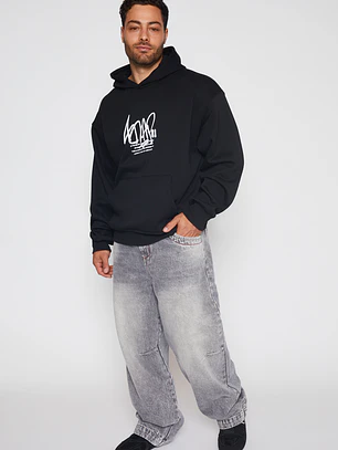 Polerón Graffiti AYB Hombre Negro Familyshop