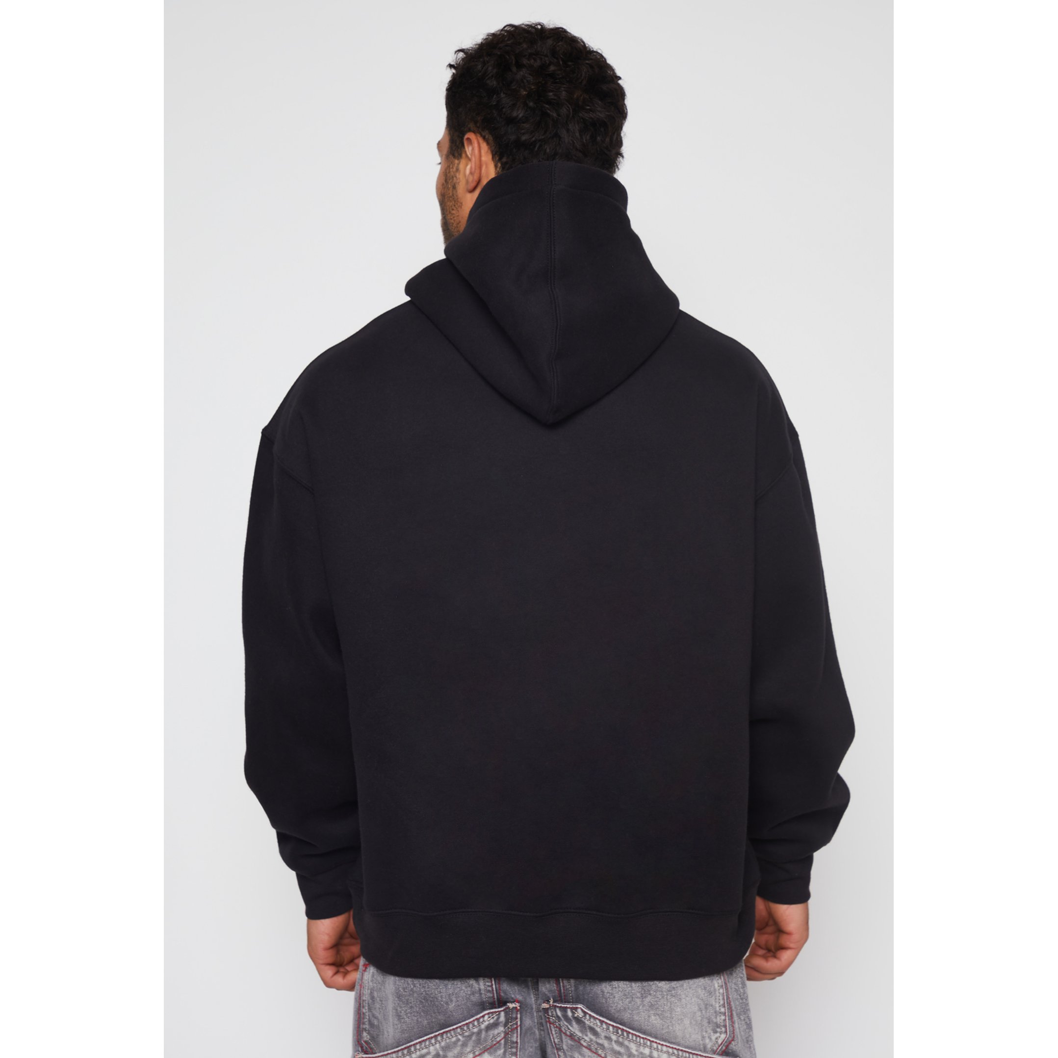 Polerón Oversize Hombre Negro Familyshop 3