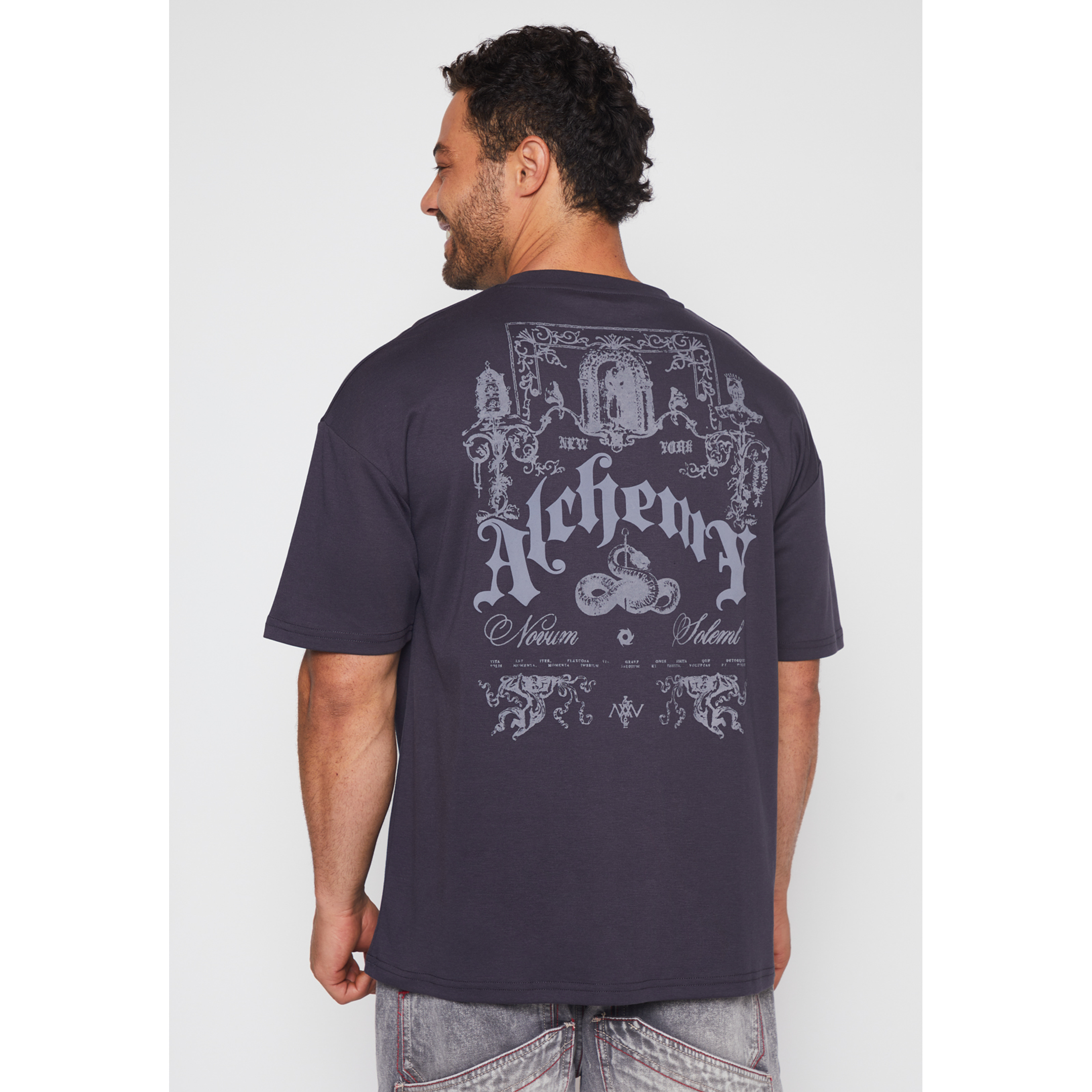 Polera Alchemy Hombre Gris Familyshop 4
