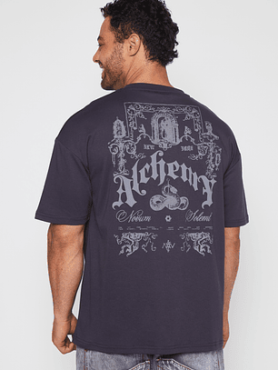 Polera Alchemy Hombre Gris Familyshop