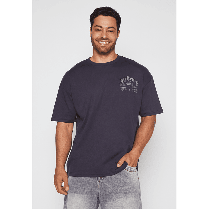 Polera Alchemy Hombre Gris Familyshop 1