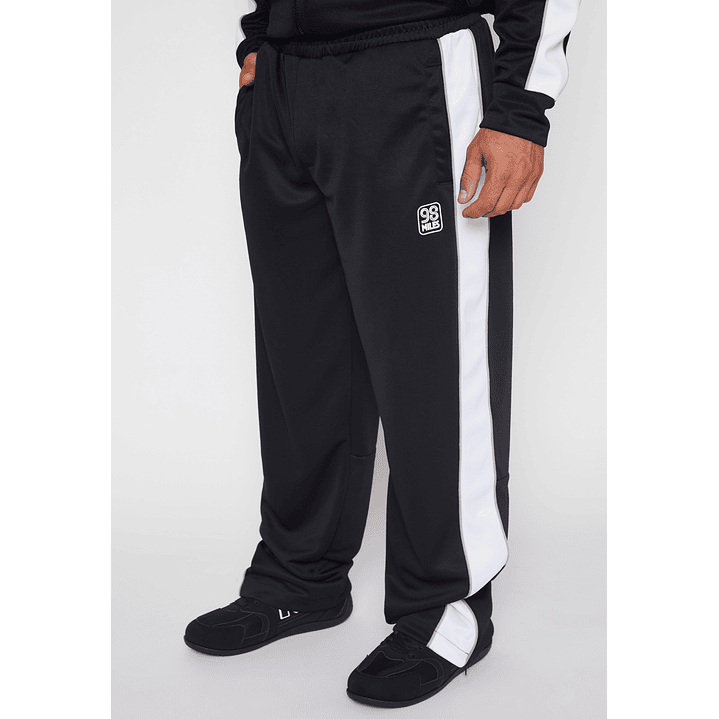 Pantalón Buzo Retro 98 Hombre Negro Familyshop 1