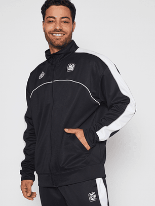 Polerón Retro 98 Hombre Negro Familyshop