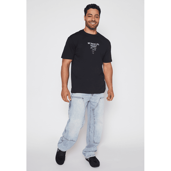 Polera Lluvia Hombre Negro Familyshop 2