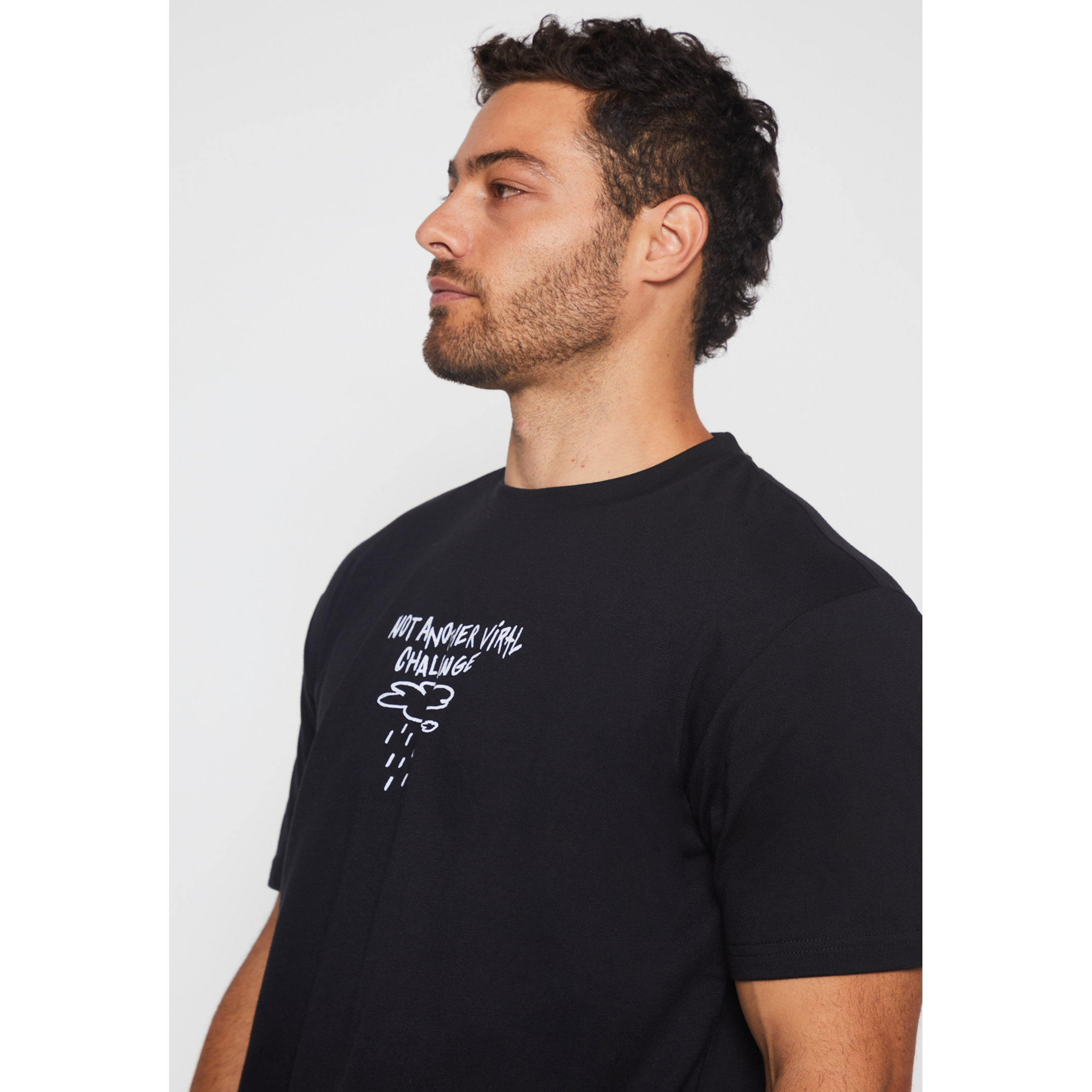 Polera Lluvia Hombre Negro Familyshop 4