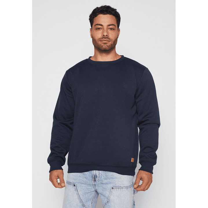 Polerón Basic Hombre Azul Familyshop 1