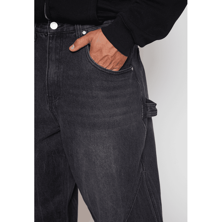 Jeans Ballon Hombre Negro Familyshop 4