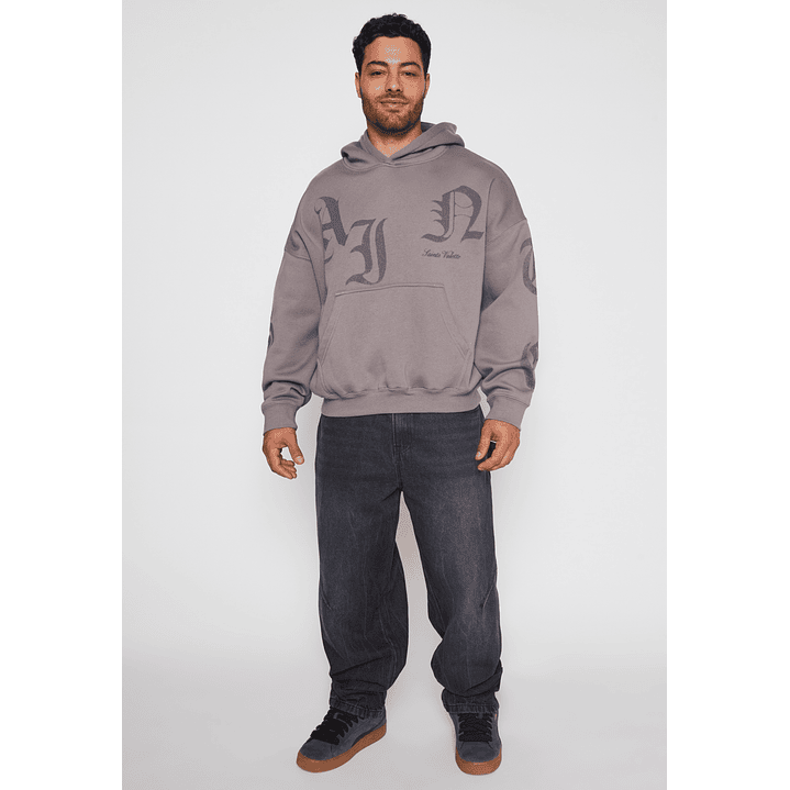 Polerón Oversize Hombre Arena Familyshop 2