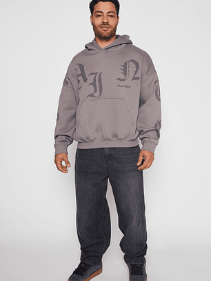 Polerón Oversize Hombre Arena Familyshop