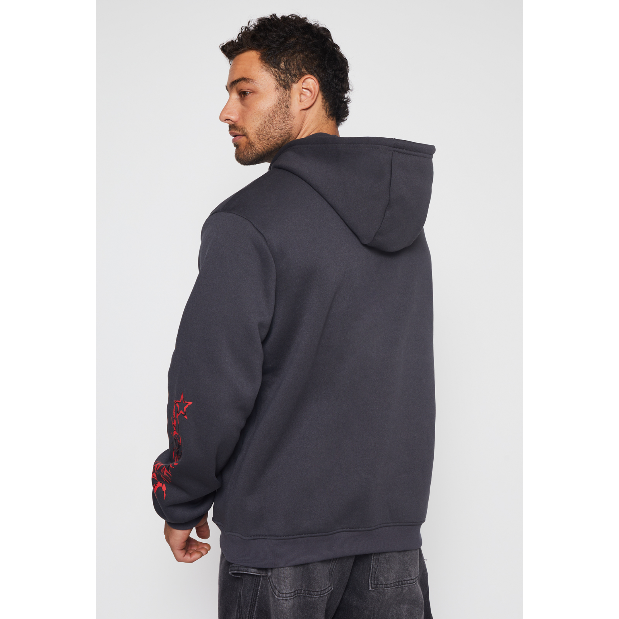 Polerón Death Hombre Gris Familyshop 4