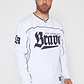 Polera Deportiva Hombre Blanco Familyshop - Miniatura 1