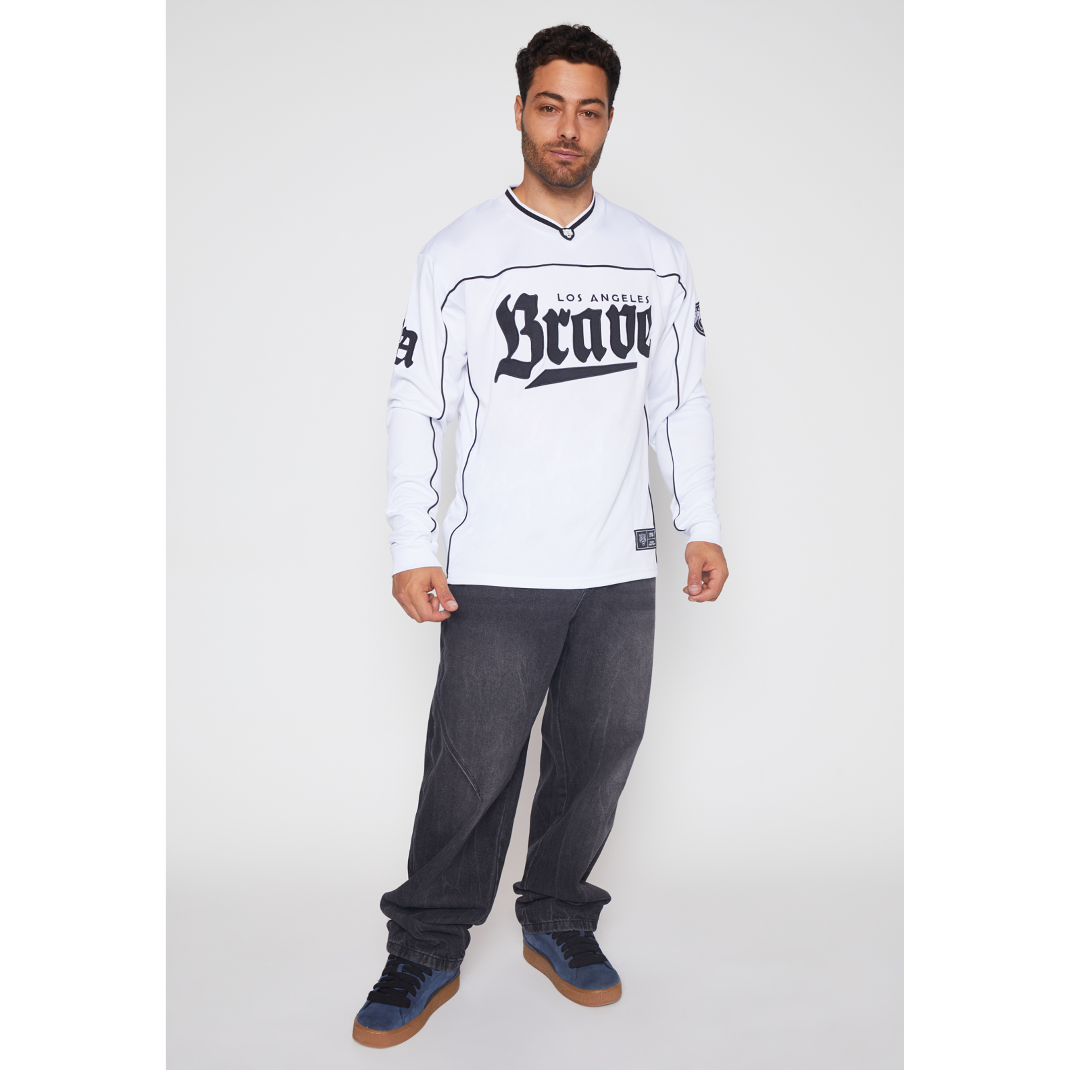 Polera Deportiva Hombre Blanco Familyshop 2