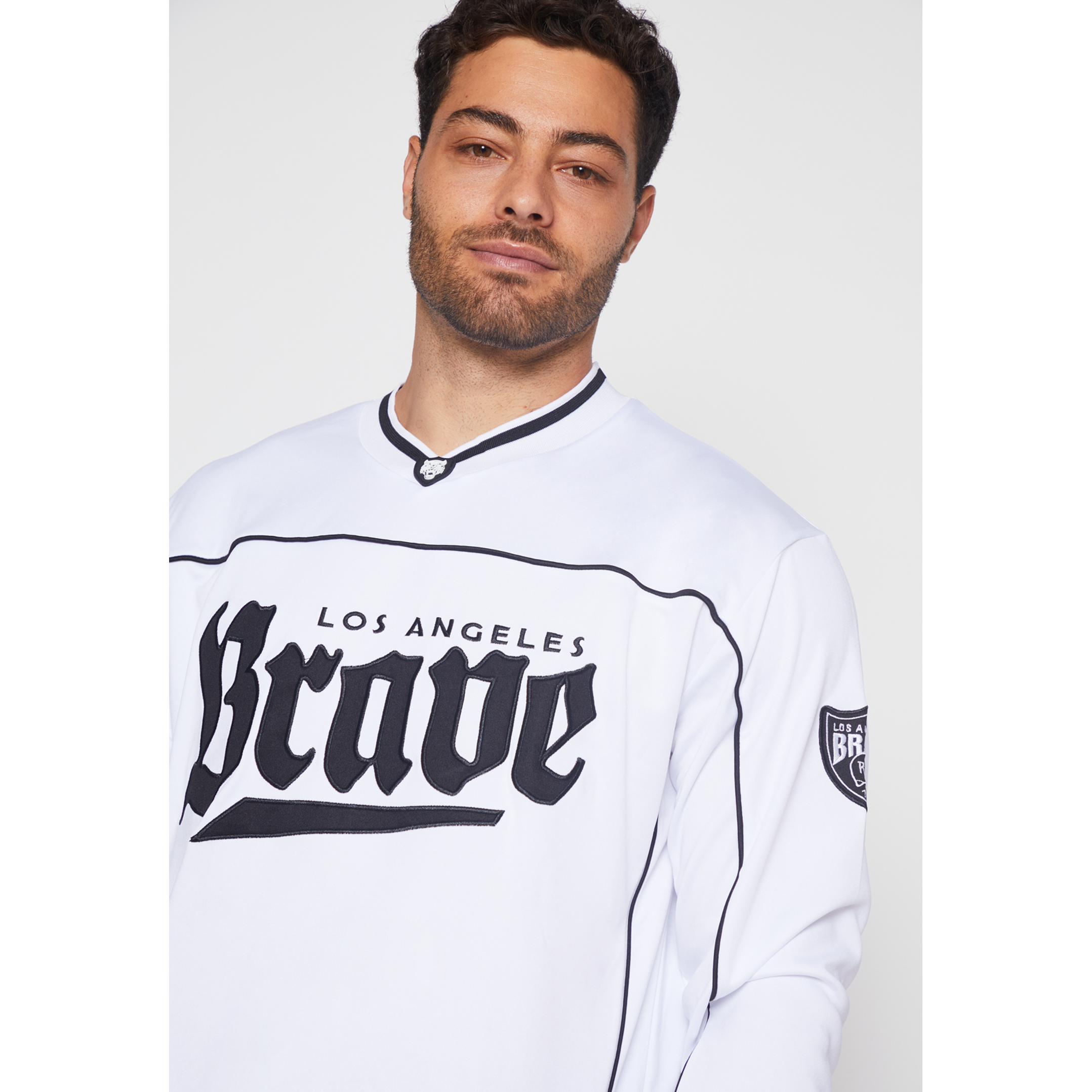 Polera Deportiva Hombre Blanco Familyshop 3