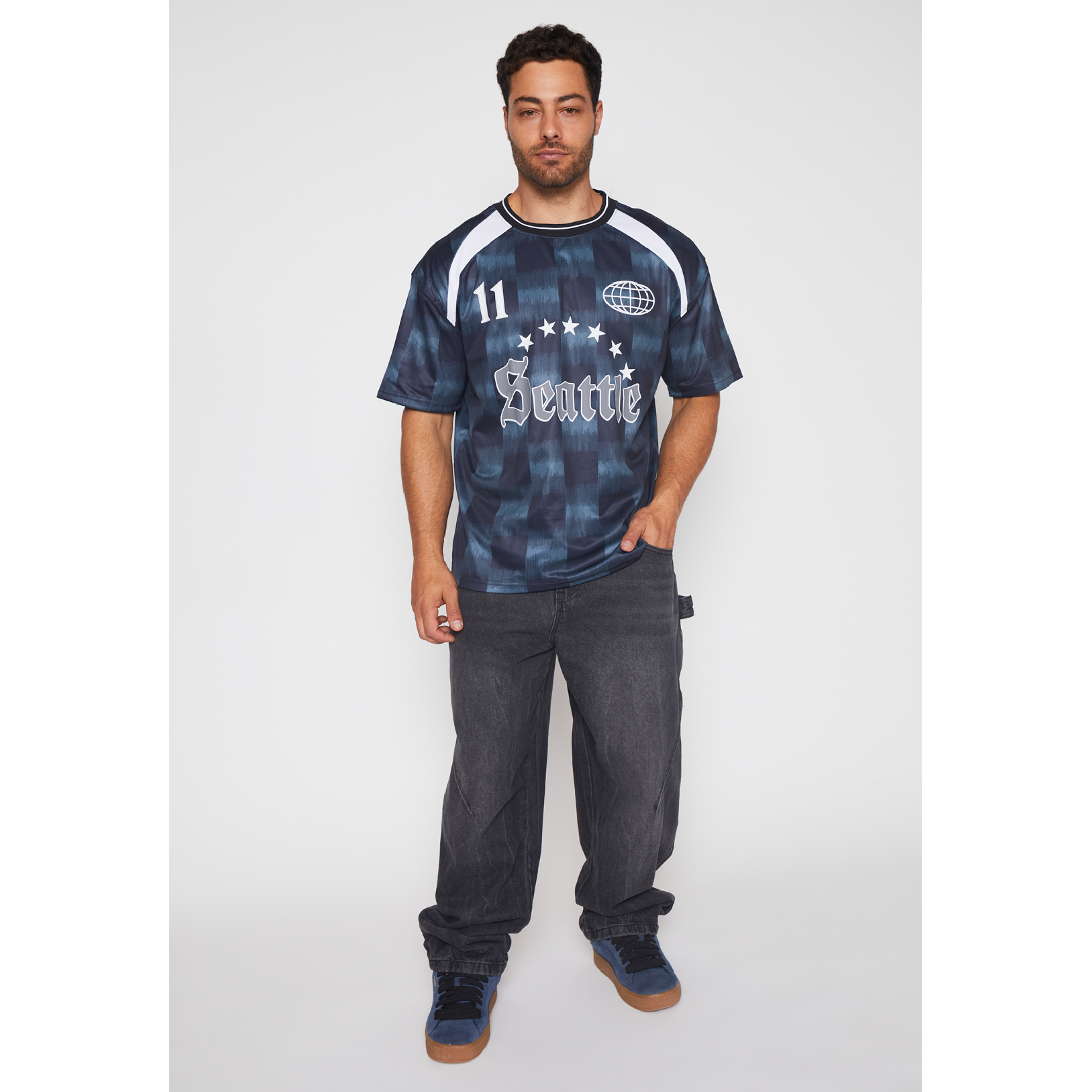 Polera Seattle Hombre Gris Familyshop 3