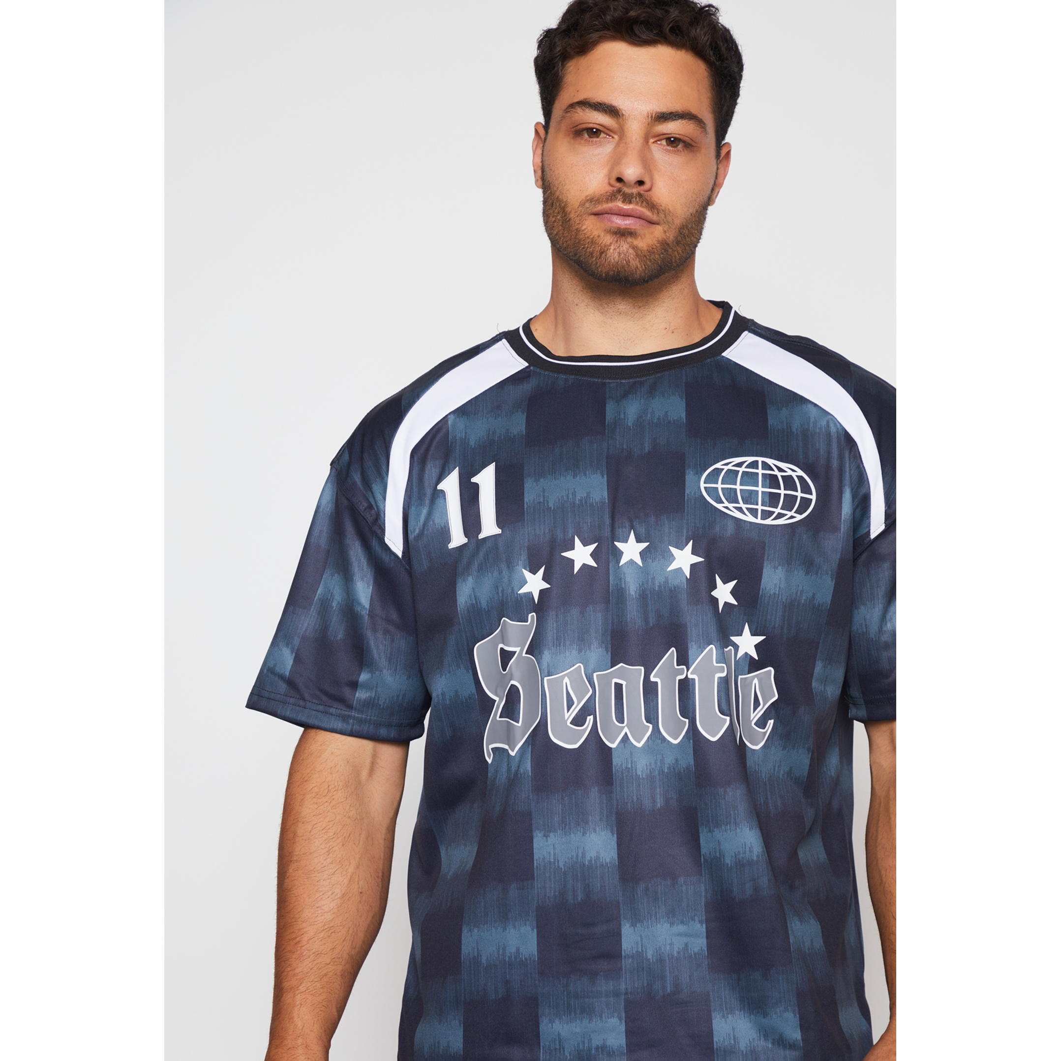 Polera Seattle Hombre Gris Familyshop 4