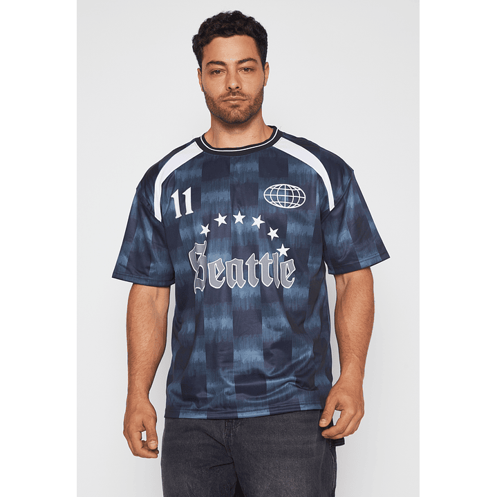 Polera Seattle Hombre Gris Familyshop 2