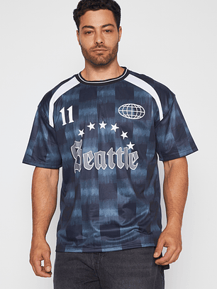 Polera Seattle Hombre Gris Familyshop