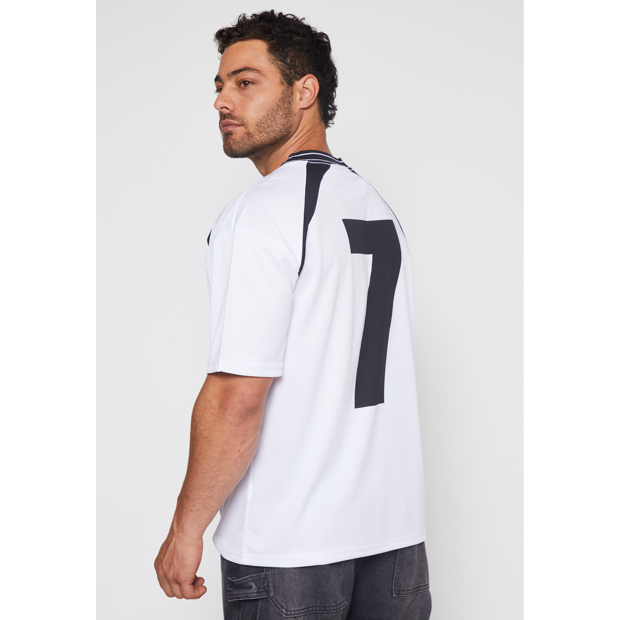 Polera Downforce Hombre Blanco Familyshop 4
