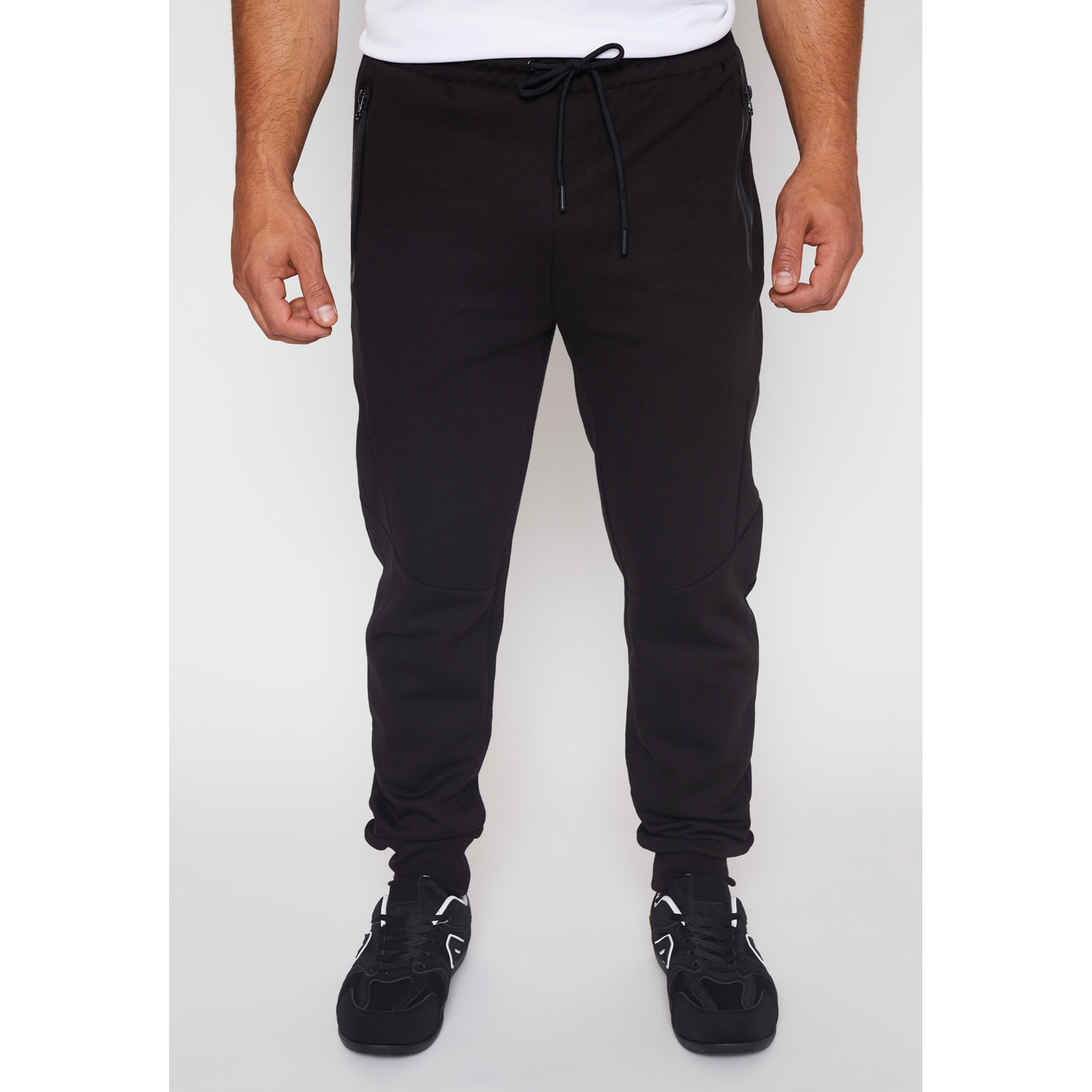 Pantalón Buzo Skinny Hombre Negro Familyshop 1