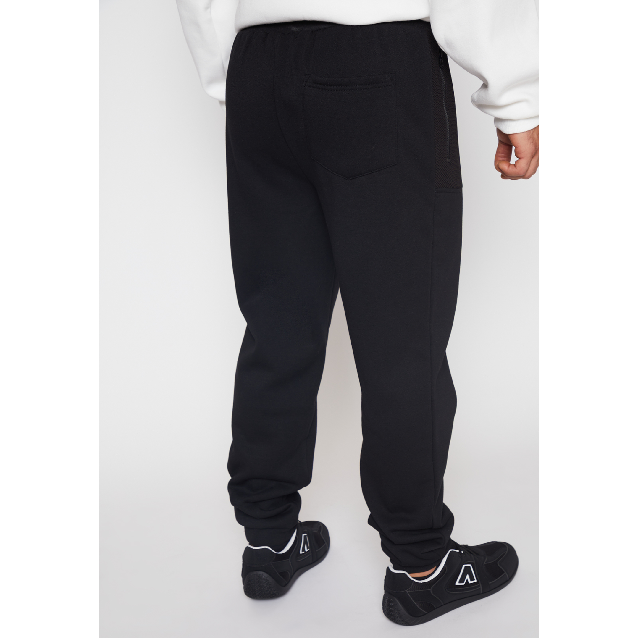 Pantalón Buzo Malla Hombre Negro Familyshop 3