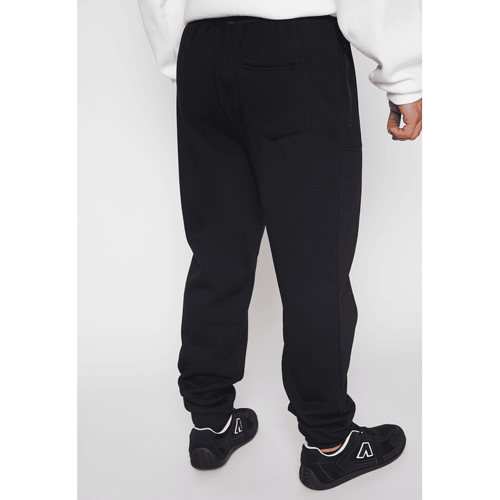 Pantalón Buzo Malla Hombre Negro Familyshop 3
