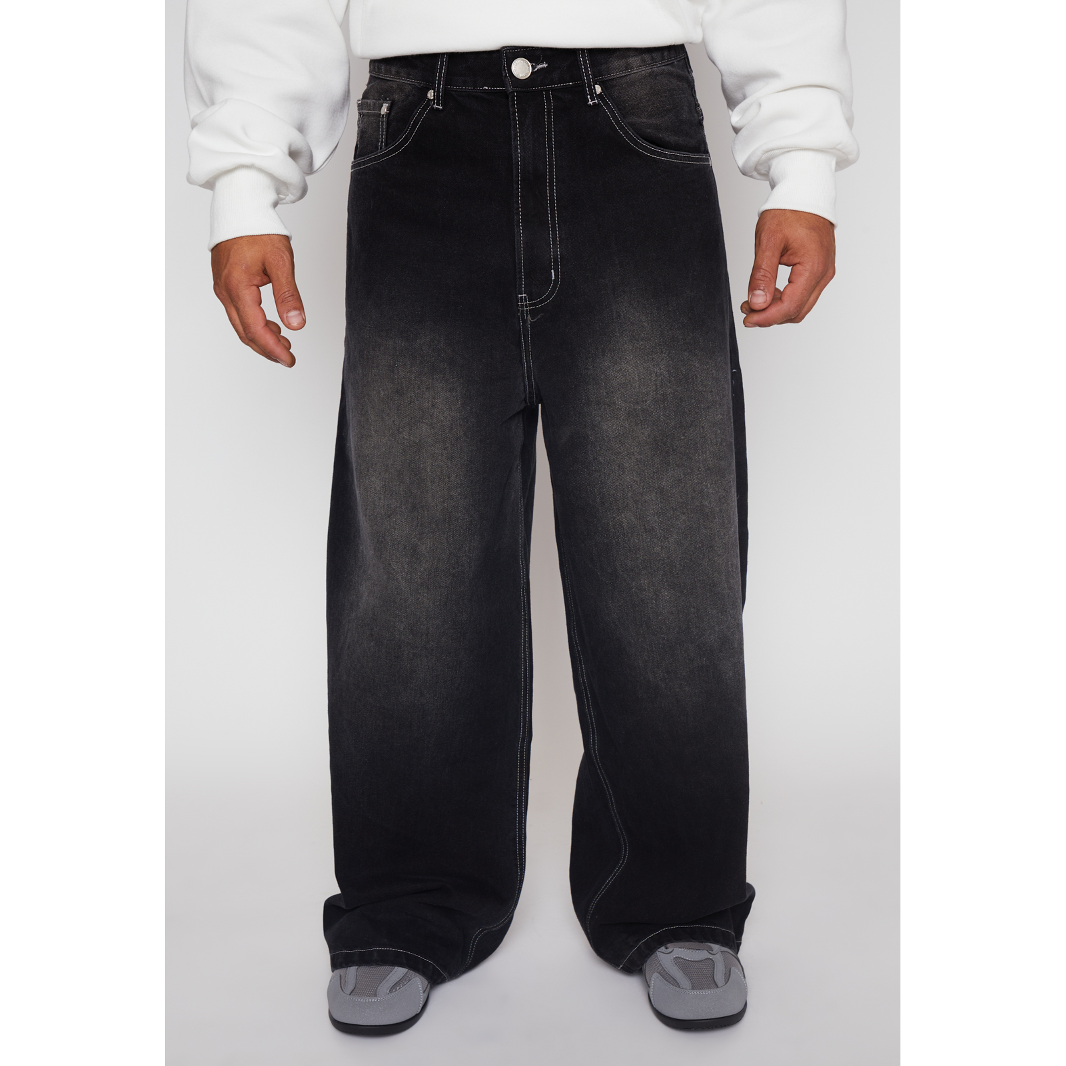 Jeans Super Baggy Hombre Negro Familyshop 1
