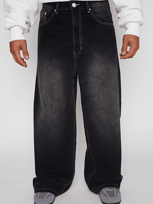 Jeans Super Baggy Hombre Negro Familyshop