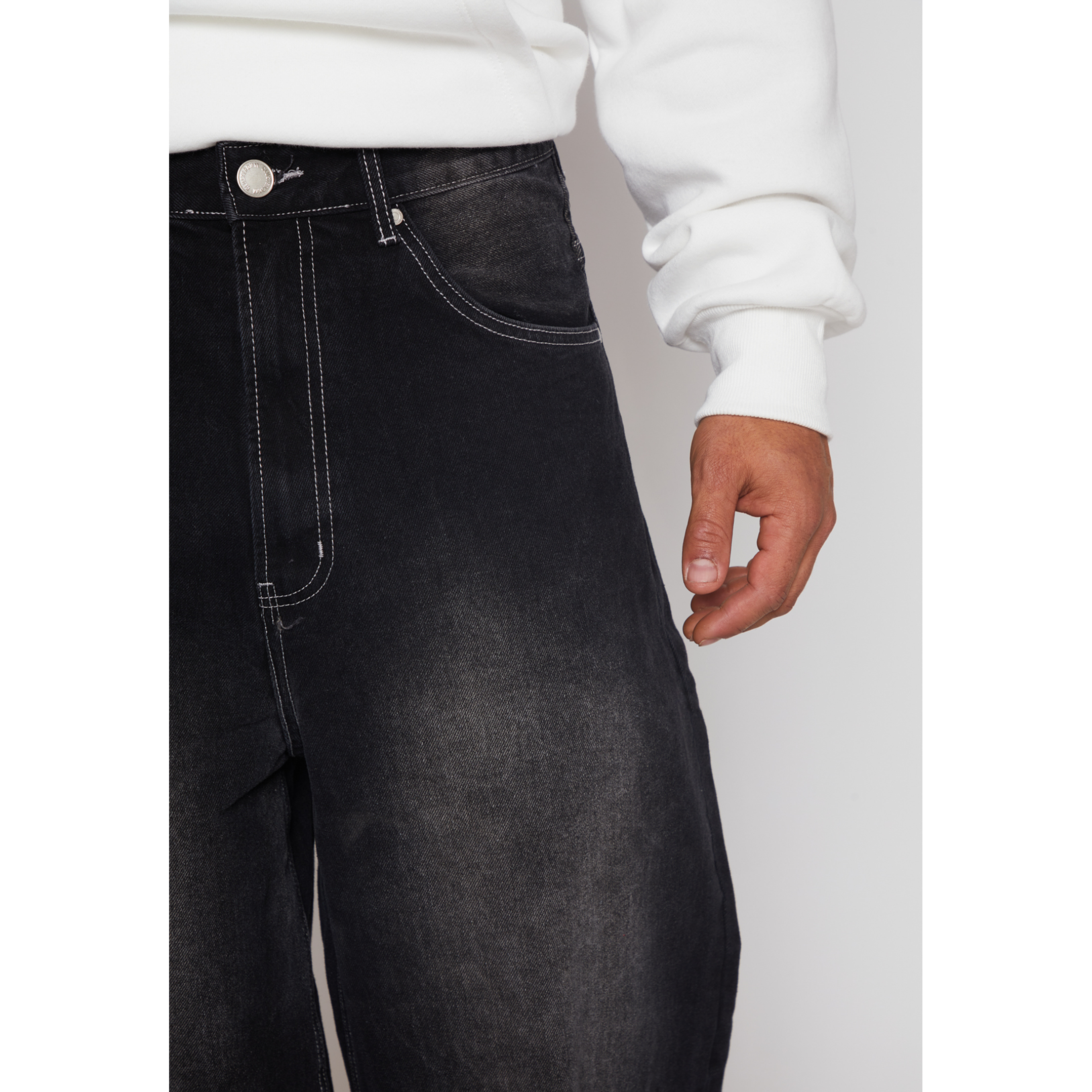 Jeans Super Baggy Hombre Negro Familyshop 4