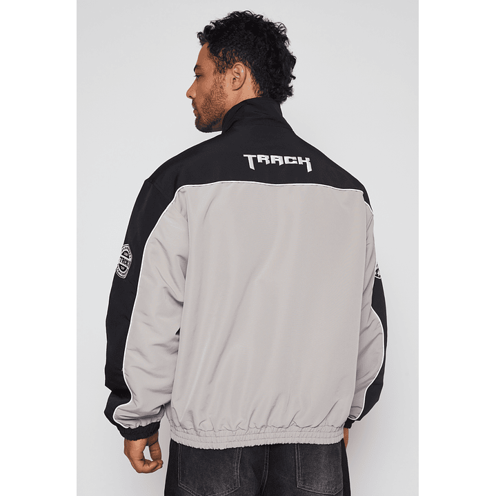 Chaqueta Track Hombre Gris Familyshop 4