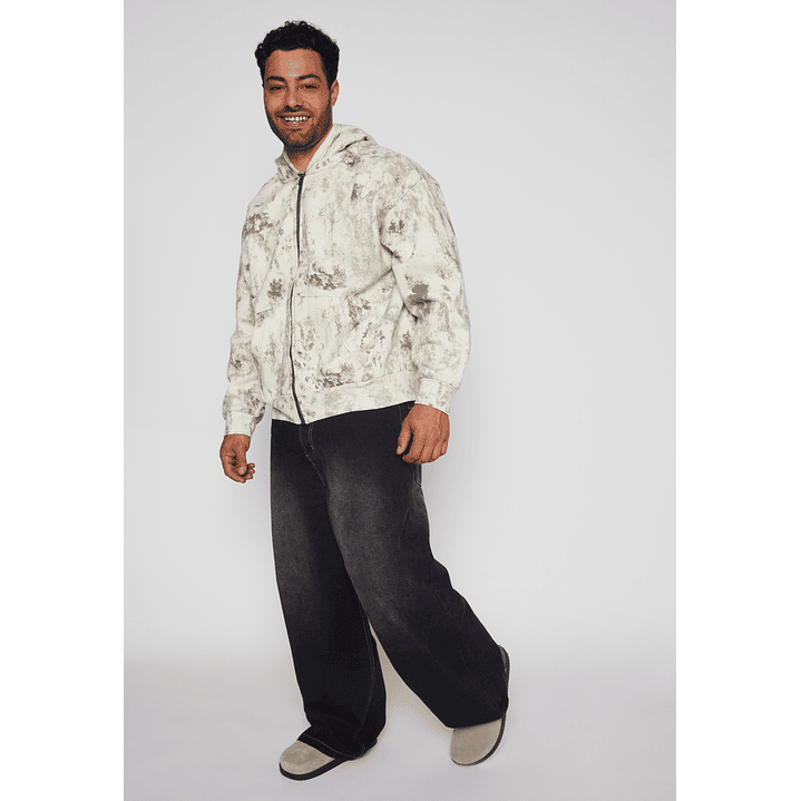 Polerón Boxy Hombre Beige Familyshop 2